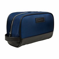 Kosmetyczka męska łazienkowa podróżna granatowa Captain Mike