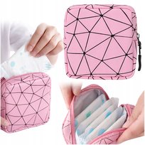 KOSMETYCZKA NA PODPASKI MINI SASZETKA PODRÓŻNA DO WALIZKI ETUI MAŁA RÓŻOWA Labello