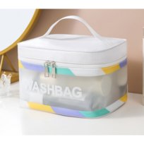 Kosmetyczka rozkładana WASHBAG kuferek krem KS75 Upominkarnia