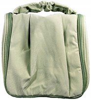 Kosmetyczka wisząca podróżna wodoodporna organizer seledynowa 20x9x19cm