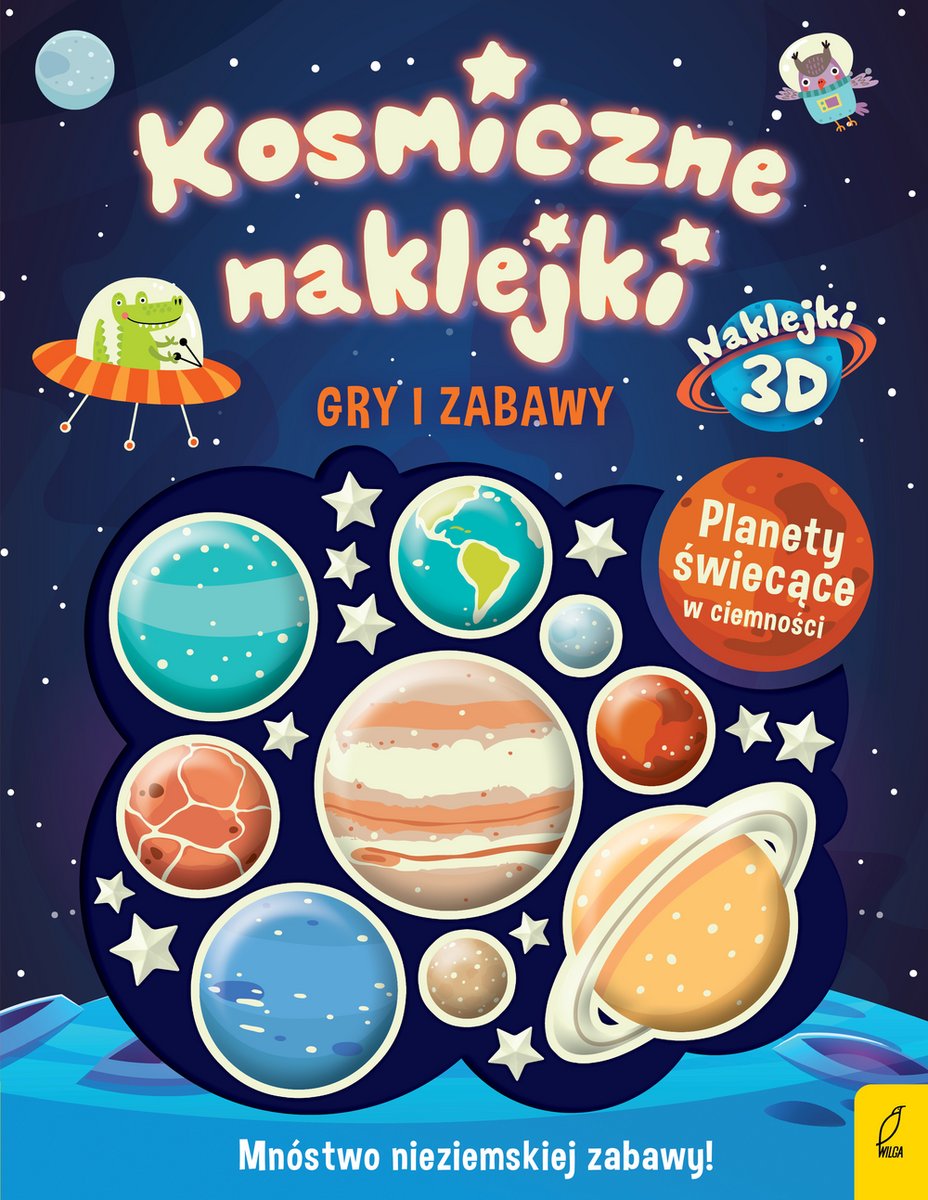 Kosmiczne Naklejki. Gry I Zabawy - Opracowanie Zbiorowe | Książka W Empik