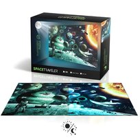 Kosmonauta Fluorescencyjne Puzzle 1000 el. dla Dorosłych