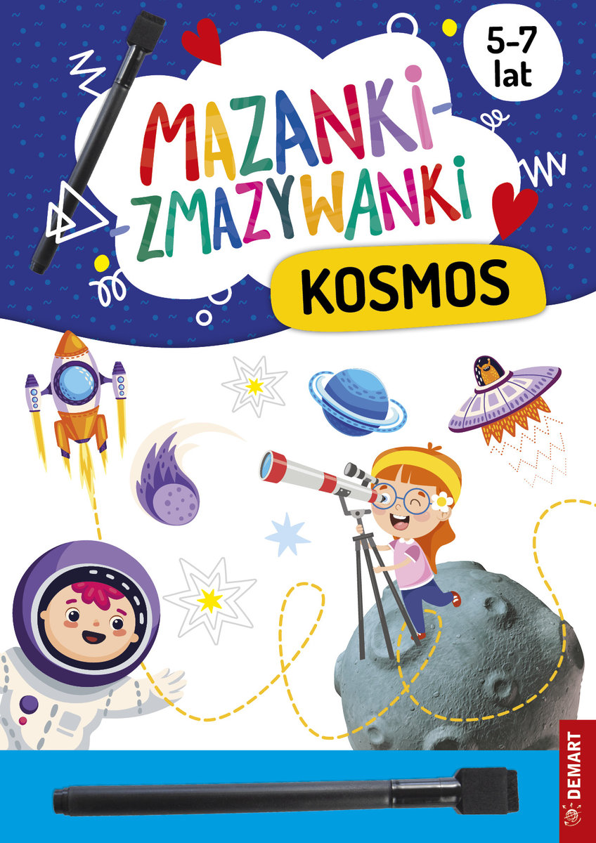 Kosmos. Mazanki-zmazywanki
