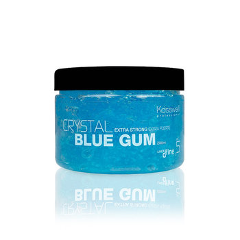Kosswell, Crystal Blue Gum, Ekstra mocna guma do włosów, 200ml - Kosswell