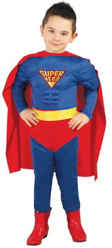 Kostium Dla Chłopca Super Hero Z Muskułami - 10-12 Lat (132-148 Cm) - Inna marka