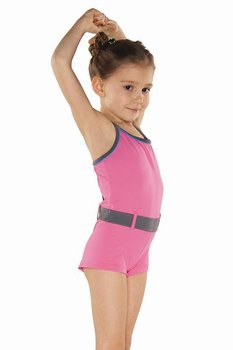 Kostium kąpielowy dla dziewczynek SHEPA 071 różowo-siwy - 122 - Inna marka
