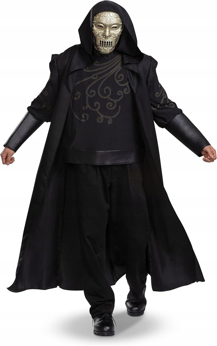Inny producent KOSTIUM ŚMIERCIOŻERCA PRZEBRANIE ŚMIERCIÓŻERCY HARRY POTTER MASKA HALLOWEEN