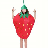Kostium Truskawka Zestaw z Czapką Przebranie Cosplay Halloween Impreza Inna marka