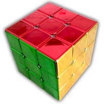Kostka 3X3 Ultra Szybka Lustrzana Profesjonalna Regulacja Limitowana + algorytym do kostki logiczna