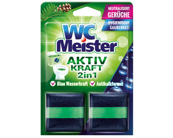 Kostka barwiąca do spłuczki WC MEISTER, zapach lasu - WC Meister