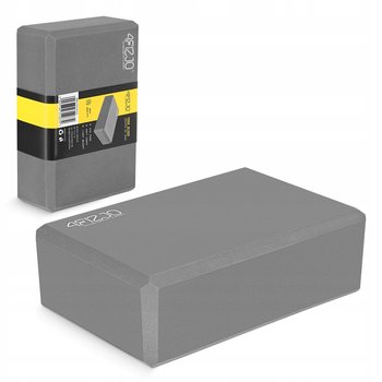 Kostka do ćwiczeń blok do jogi fitness pianka - 4FIZJO