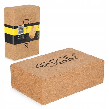 Kostka Korkowa Do Jogi Fitness Do Treningu 4Fizjo - 4FIZJO