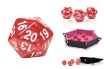 Kostka RPG Kość Dwudziestościenna K20 Z Piekieł, RGFK, kości RPG RGFK