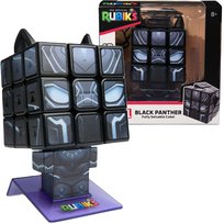 Kostka Rubika 3x3 Cubers Czarna Pantera, łamigłówka, Rubik's