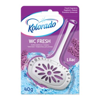 Kostka toaletowa KOLORADO WC Fresh Kwiat Bzu, 40 g - Kolorado