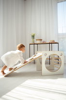 Kostka Wielozadaniowa + MAŁA zjeżdżalnia CHMURKI