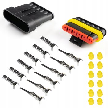 Kostka Wtyk Złącze Hermetyczne Superseal 6 Pin - AWparts