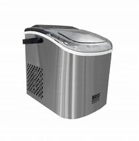 Kostkarka Do Lodu 12Kg Lód 105 W Maszyna Do Lodu Kostki Lodu Srebrna Bass
