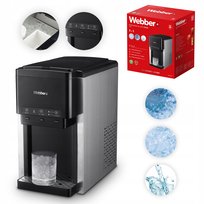 Kostkarka do lodu 3w1 Dystrybutor wody Kruszarka WEBBER 200W 20kg/24h 6 L Webber