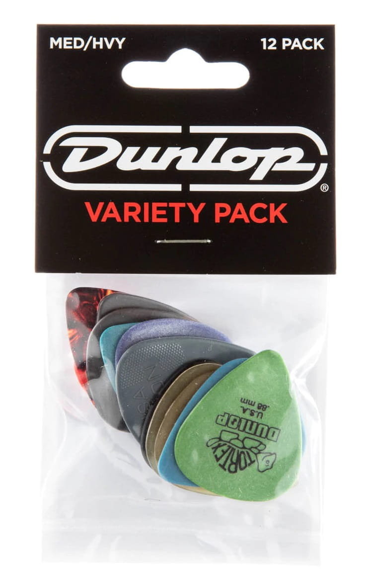 Kostki Do Gitary Dunlop Medium Heavy Zestaw Sztuk Dunlop Sklep Empik Com