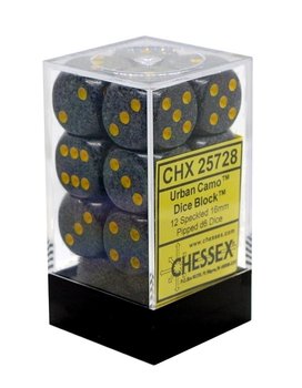 Kostki do gry K6 16mm 12szt Chessex - Chessex
