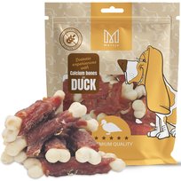Kostki wapienne z kaczką, naturalny przysmak dla psa, bez zbóż, Mersjo, 500g Mersjo