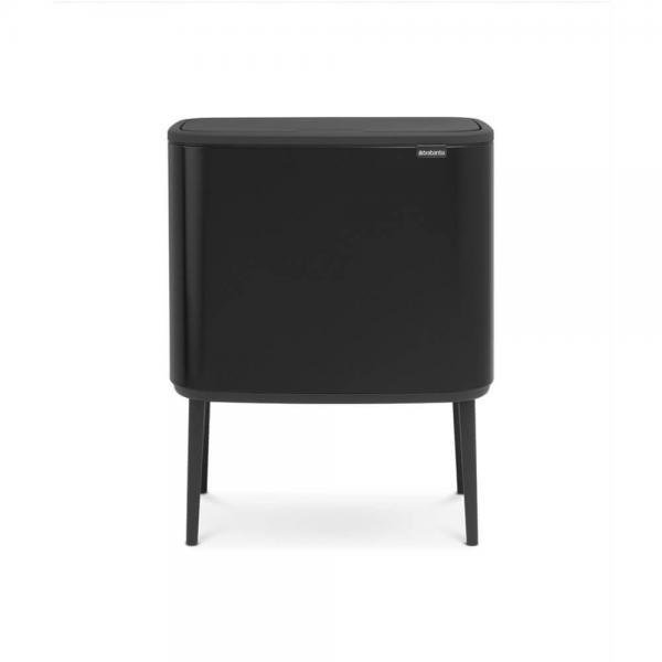 Kosz BRABANTIA, Bo Touch Bin, czarny, 3x11 l