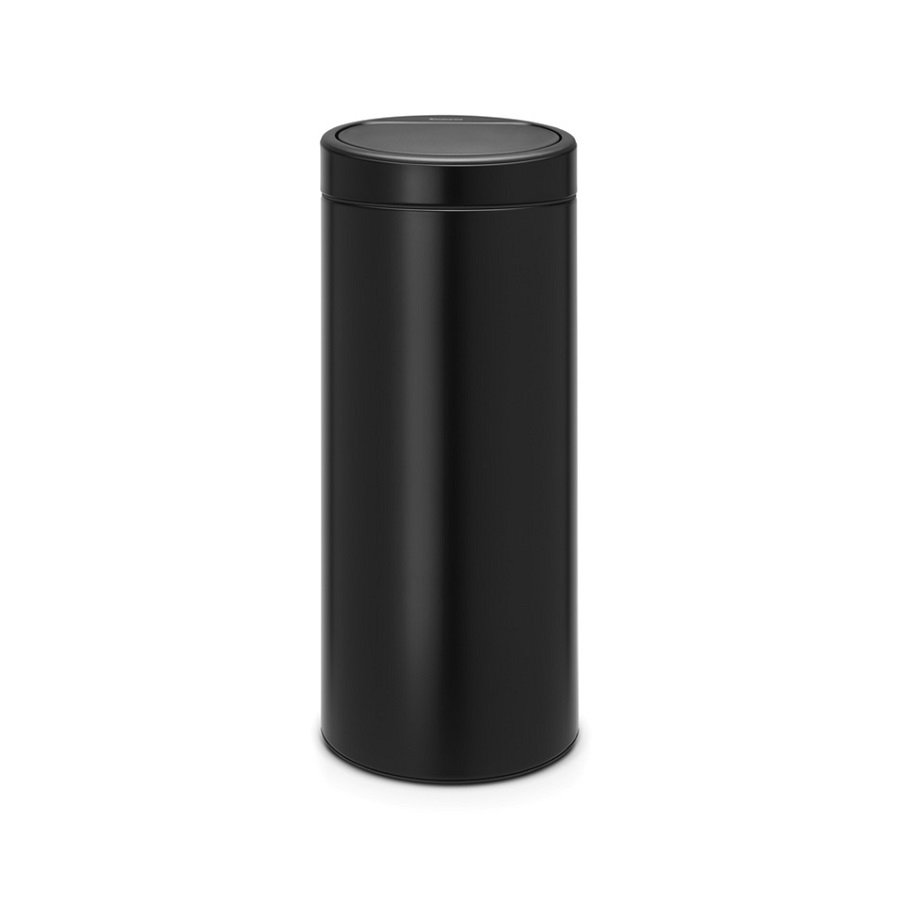 Kosz BRABANTIA Touch Bin New, czarny matowy, 30 l