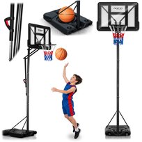 Kosz do koszykówki Neo-sport NS-283 regulowany 170-305 cm stabilny dla dzieci dorosłych Neo-Sport