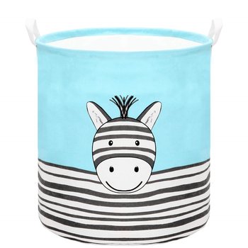 Kosz Do Przechowywania Pojemnik Na Zabawki I Ubrania Zebra - Springos