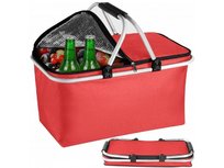 Kosz Koszyk Piknikowy Składany Termiczny Na Zakupy