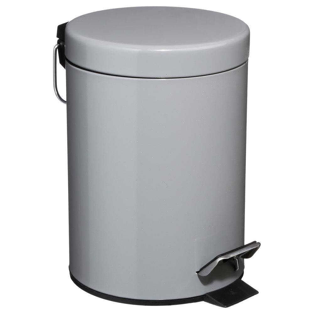 Kosz łazienkowy 5FIVE SIMPLE SMART, szary, 3l