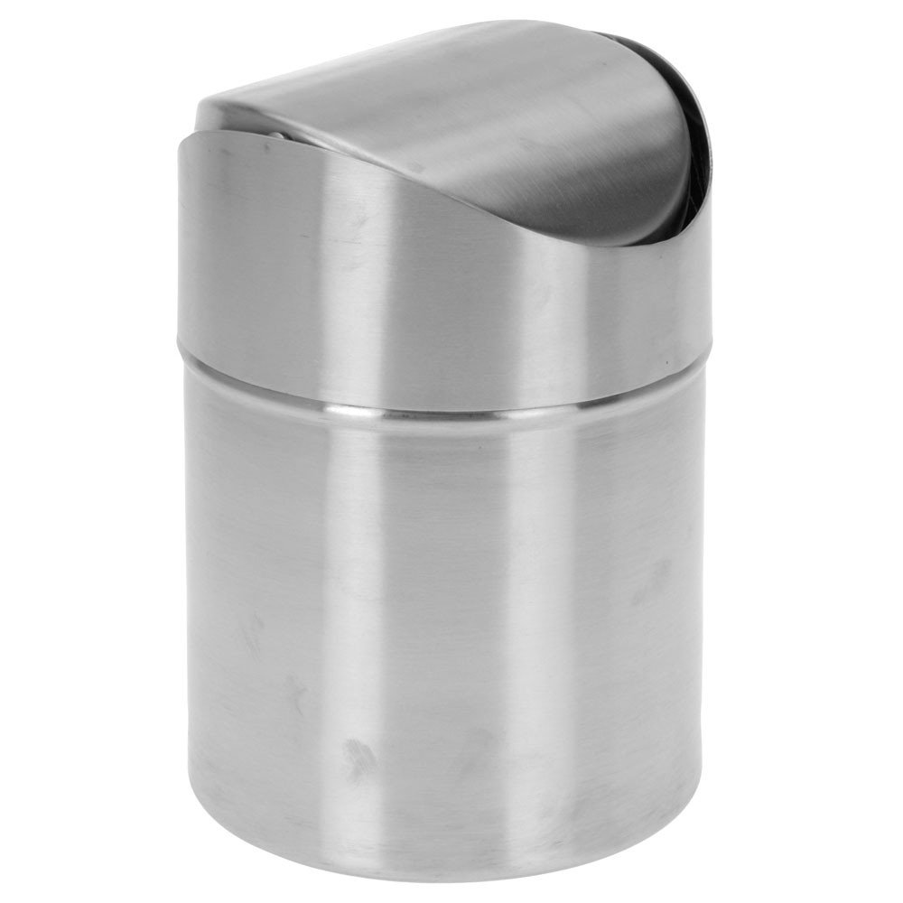 Kosz łazienkowy EH EXCELLENT HOUSEWARE, srebrny, 1 l