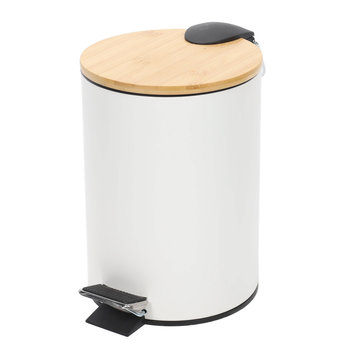 Kosz łazienkowy z bambusem ZETRU, 3 l - EDAXO