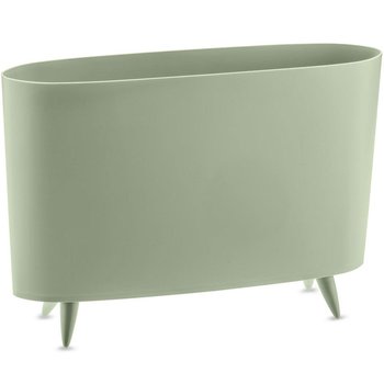 Kosz na gazety KOZIOL MILANO, zielony, 32x42x11 cm - Koziol