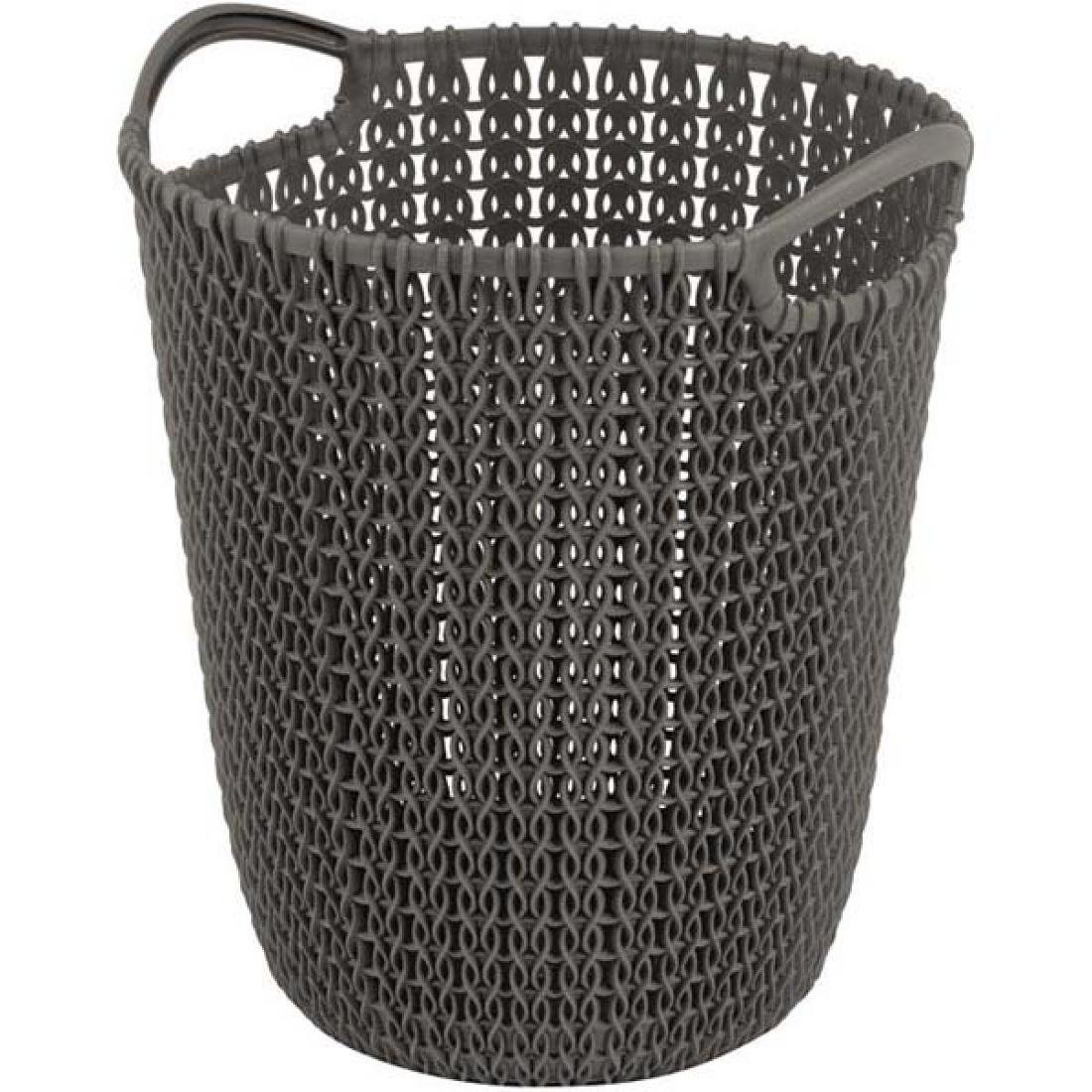 Kosz na papiery CURVER Knit, brązowoszary