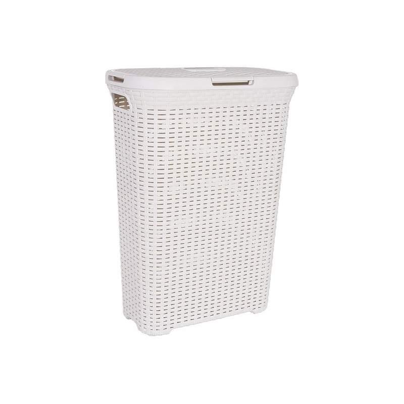 Kosz Na Pranie Bieliznę Pojemnik Curver 40L Rattan