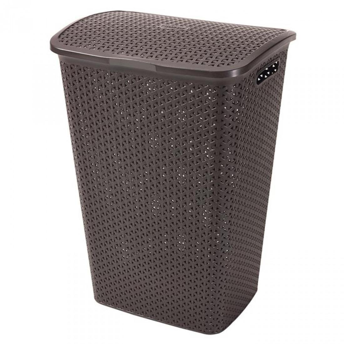 Kosz na pranie CURVER My Style, brązowy, 55 l