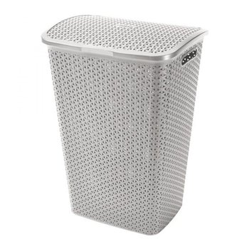 Kosz na pranie CURVER My Style, srebrnoszary, 55 l - Curver