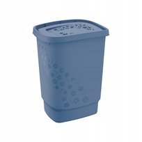 Kosz na pranie wolnostojący wysoki FLOWERS 55L