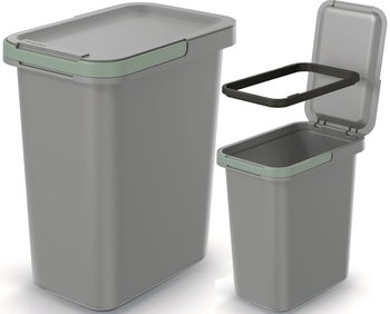 Kosz na śmieci, 12 L Systema Sortibox Smooth Gray - PROSPERPLAST