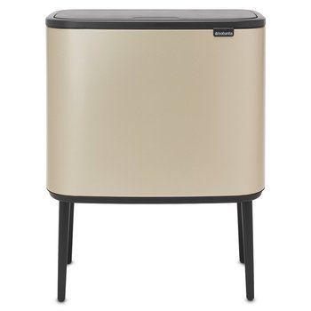 Kosz na śmieci BRABANTIA Bo Touch Bin, beżowy, 3x11 l - BRABANTIA