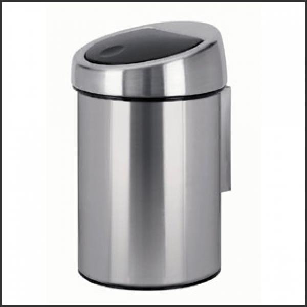 Kosz na śmieci BRABANTIA Touch Bin, stal matowa FPP, 3 l