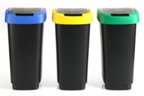 Kosz na śmieci do segregacji TWIST 3x 25 L zestaw