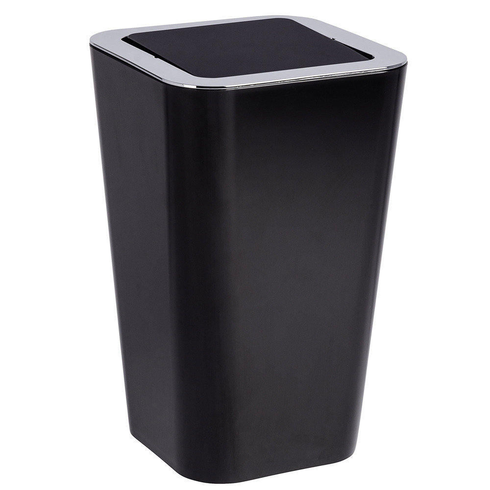 Kosz na śmieci WENKO Candy, czarny, 6 l