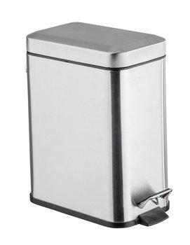 Kosz na śmieci WENKO, srebrny, 5 l - WENKO