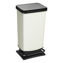 Kosz na śmieci z pedałem 40 l Paso biały