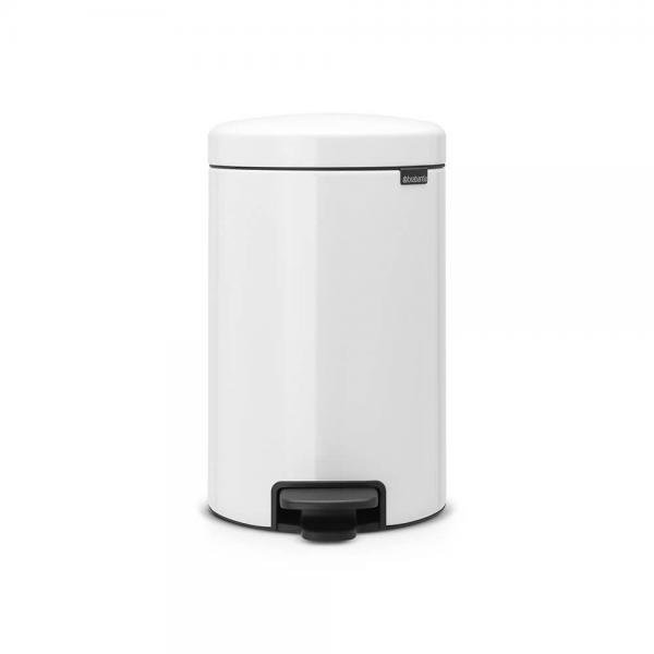 Kosz pedałowy BRABANTIA, 12l, biały