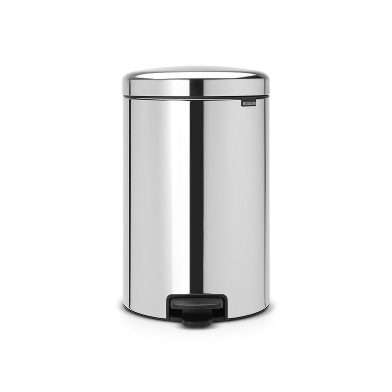 Kosz pedałowy BRABANTIA NewIcon, stal polerowana, 20 l