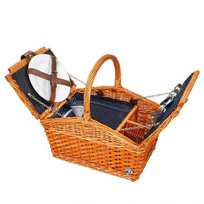 Kosz piknikowy Cilio Salerno, dla 2 os., 38 x 26 x 37 cm Cilio